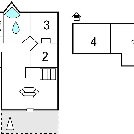 Four-bedroom In Vakantiehuis *